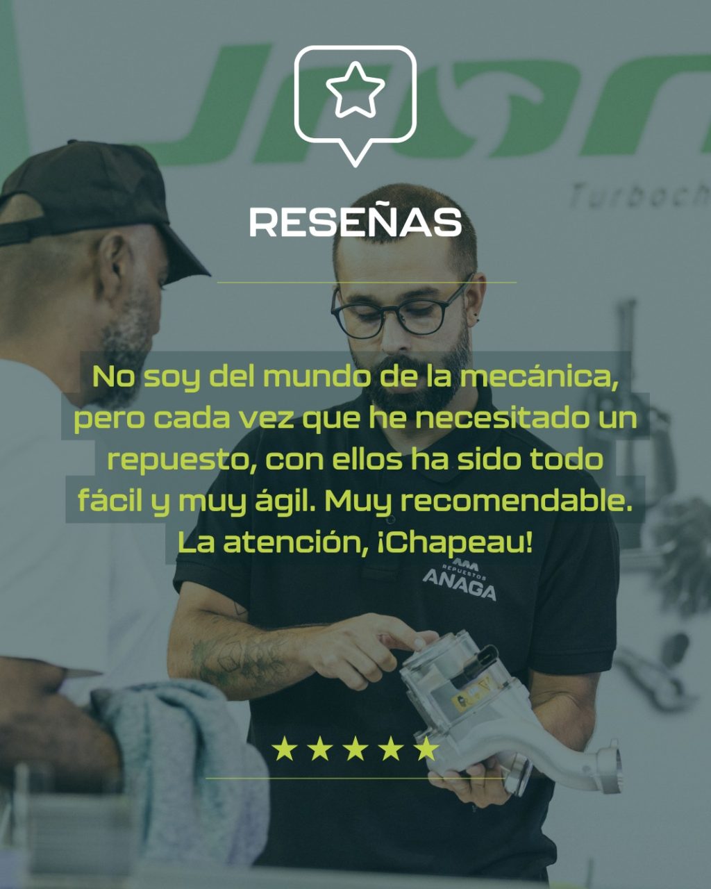 Instagram post from repuestosanaga. This post is in position 20.