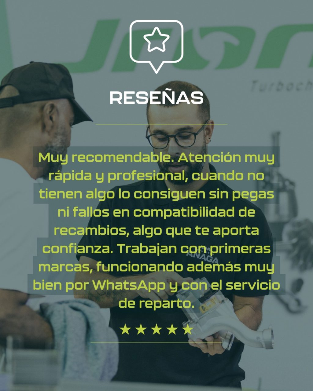 Instagram post from repuestosanaga. This post is in position 3.