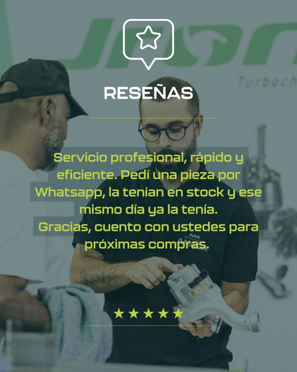 Instagram post from repuestosanaga. This post is in position 14.