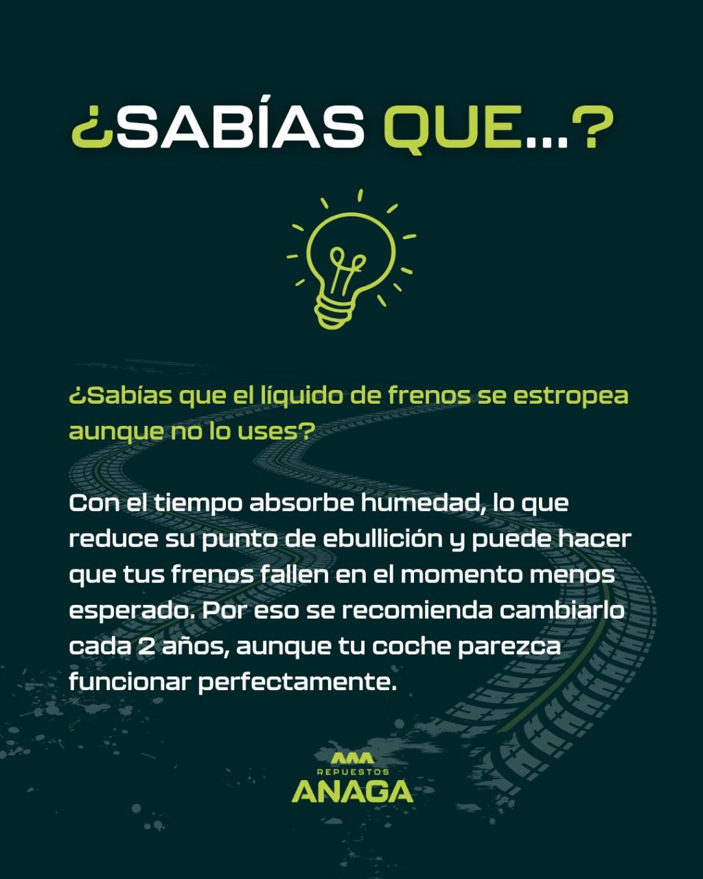 Instagram post from repuestosanaga. This post is in position 29.